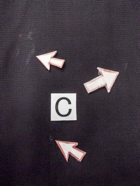 Photo13: N1227B Vintage Japanese kimono   Black MONTSUKI crests for women / Silk.    (Grade C) (13)