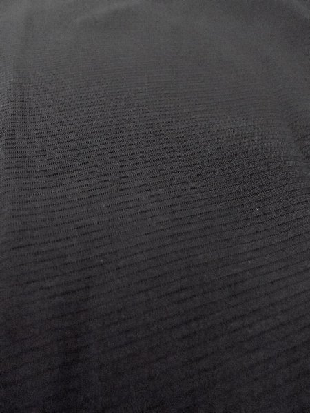 Photo7: N1227C Vintage Japanese kimono   Black MONTSUKI crests for women / Silk.    (Grade B) (7)