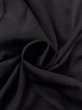 Photo9: N1227C Vintage Japanese kimono   Black MONTSUKI crests for women / Silk.    (Grade B) (9)