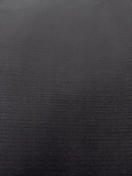 Photo7: Mint N1227D Vintage Japanese kimono   Black MONTSUKI crests for women / Silk.    (Grade A) (7)