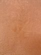 Photo6: O0117A Vintage Japanese kimono  Pale Beige IROMUJI plain colored for women / Silk. Landscape, Landscape, tree basic woven pattern  (Grade C) (6)