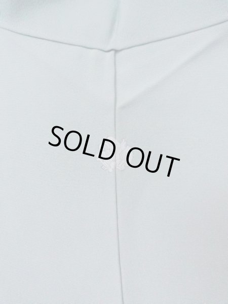 Photo3: O0117B Vintage Japanese kimono Pale Grayish Light Blue IROMUJI plain colored for women / Silk.    (Grade C) (3)