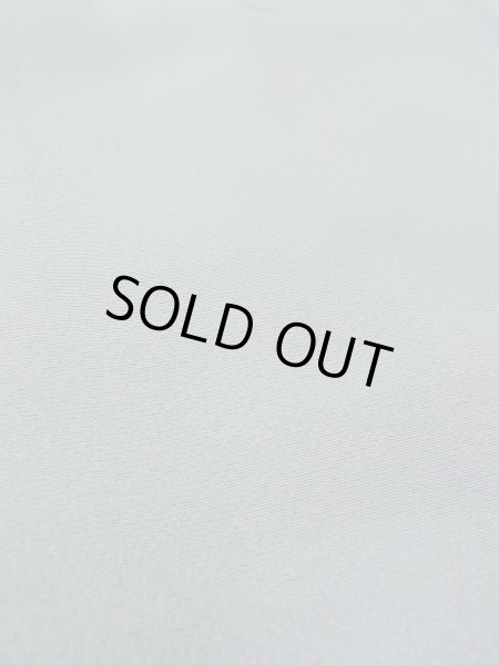 Photo11: O0117B Vintage Japanese kimono Pale Grayish Light Blue IROMUJI plain colored for women / Silk.    (Grade C) (11)