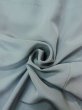 Photo12: O0117B Vintage Japanese kimono Pale Grayish Light Blue IROMUJI plain colored for women / Silk.    (Grade C) (12)