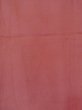 Photo5: O0117C Vintage Japanese kimono   Coral IROMUJI plain colored for women / Silk.    (Grade B) (5)