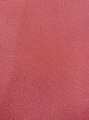Photo8: O0117C Vintage Japanese kimono   Coral IROMUJI plain colored for women / Silk.    (Grade B) (8)