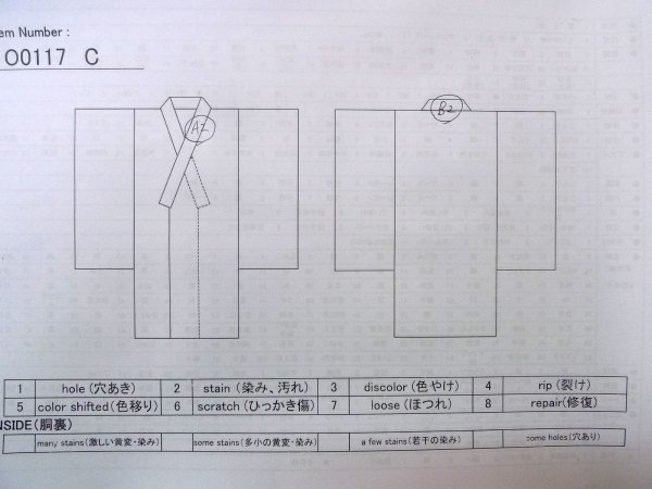 Photo14: O0117C Vintage Japanese kimono   Coral IROMUJI plain colored for women / Silk.    (Grade B) (14)