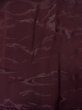 Photo3: O0117D Vintage Japanese kimono Dark Purplish Dark Red IROMUJI plain colored for women / Silk.  There are stains.  (Grade C) (3)
