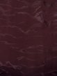 Photo4: O0117D Vintage Japanese kimono Dark Purplish Dark Red IROMUJI plain colored for women / Silk.  There are stains.  (Grade C) (4)