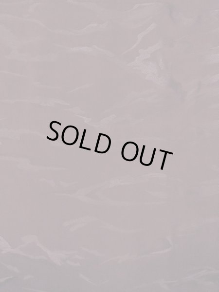 Photo4: O0117D Vintage Japanese kimono Dark Purplish Dark Red IROMUJI plain colored for women / Silk.  There are stains.  (Grade C) (4)