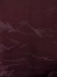 Photo7: O0117D Vintage Japanese kimono Dark Purplish Dark Red IROMUJI plain colored for women / Silk.  There are stains.  (Grade C) (7)