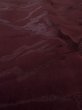 Photo9: O0117D Vintage Japanese kimono Dark Purplish Dark Red IROMUJI plain colored for women / Silk.  There are stains.  (Grade C) (9)