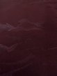 Photo10: O0117D Vintage Japanese kimono Dark Purplish Dark Red IROMUJI plain colored for women / Silk.  There are stains.  (Grade C) (10)