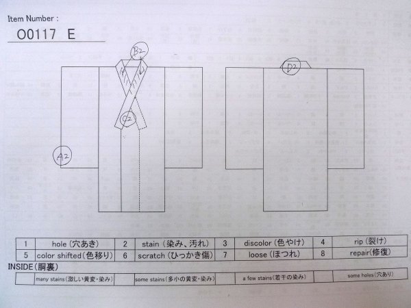 Photo14: O0117E Vintage Japanese kimono  Reddish Coral IROMUJI plain colored for women / Silk.    (Grade B) (14)