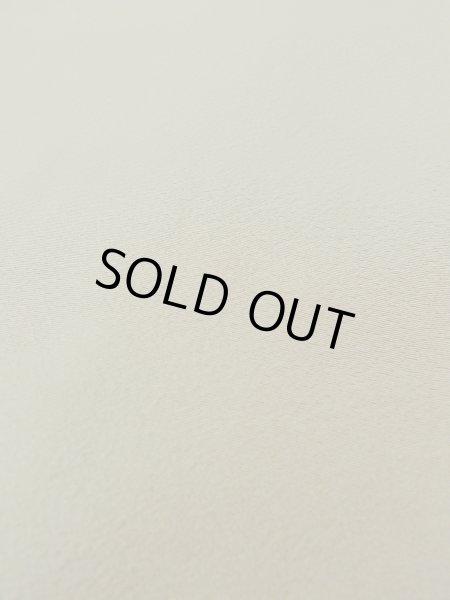 Photo9: O0117G Vintage Japanese kimono  Grayish Green IROMUJI plain colored for women / Silk.    (Grade C) (9)