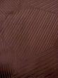 Photo5: O0117H Vintage Japanese kimono   Brown IROMUJI plain colored for women / Silk.    (Grade B) (5)
