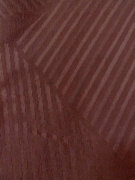 Photo6: O0117H Vintage Japanese kimono   Brown IROMUJI plain colored for women / Silk.    (Grade B) (6)