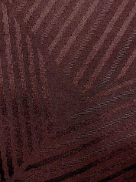 Photo8: O0117H Vintage Japanese kimono   Brown IROMUJI plain colored for women / Silk.    (Grade B) (8)