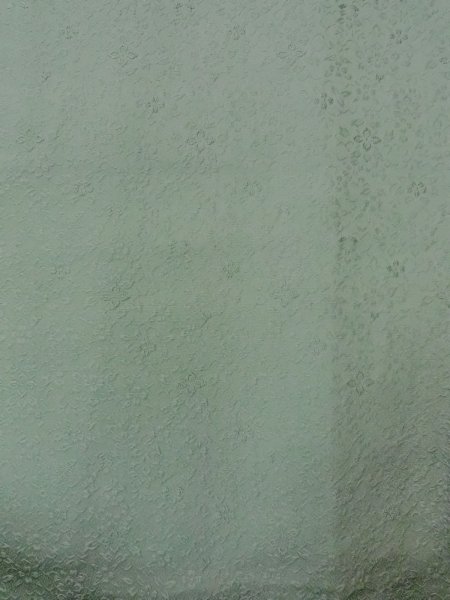 Photo5: Mint O0117J Vintage Japanese kimono  Pale Green IROMUJI plain colored for women / Silk.    (Grade A) (5)