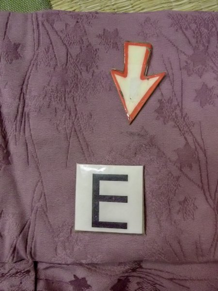 Photo18: O0117L Vintage Japanese kimono Pale Grayish Purple IROMUJI plain colored for women / Silk.    (Grade B) (18)