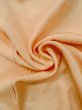 Photo11: O0117M Vintage Japanese kimono Light  Orange IROMUJI plain colored for women / Silk.  Based woven pattern: Mirror  (Grade B) (11)