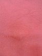 Photo5: O0117N Vintage Japanese kimono   Pink IROMUJI plain colored for women / Silk.  Base woven pattern: Gap in a cloud, Square piece of fancy paper, abstract pattern  (Grade B) (5)