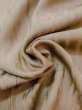 Photo12: O0117O Vintage Japanese kimono Pale Brownish Gray IROMUJI plain colored for women / Silk.    (Grade B) (12)