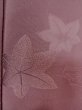 Photo6: O0117P Vintage Japanese kimono  Grayish Purple IROMUJI plain colored for women / Silk.    (Grade B) (6)