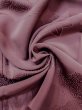 Photo12: O0117P Vintage Japanese kimono  Grayish Purple IROMUJI plain colored for women / Silk.    (Grade B) (12)