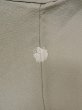 Photo3: O0117Q Vintage Japanese kimono  Light Gray IROMUJI plain colored for women / Silk.    (Grade B) (3)