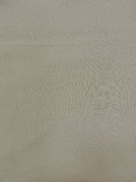 Photo5: O0117Q Vintage Japanese kimono  Light Gray IROMUJI plain colored for women / Silk.    (Grade B) (5)