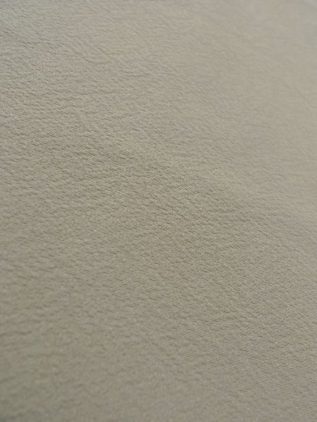 Photo10: O0117Q Vintage Japanese kimono  Light Gray IROMUJI plain colored for women / Silk.    (Grade B) (10)