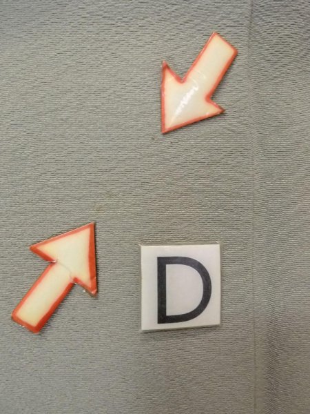 Photo17: O0117Q Vintage Japanese kimono  Light Gray IROMUJI plain colored for women / Silk.    (Grade B) (17)