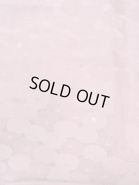 Photo5: O0117S Vintage Japanese kimono Pale Purplish Pink KOMON dyed for women / Silk.    (Grade B) (5)