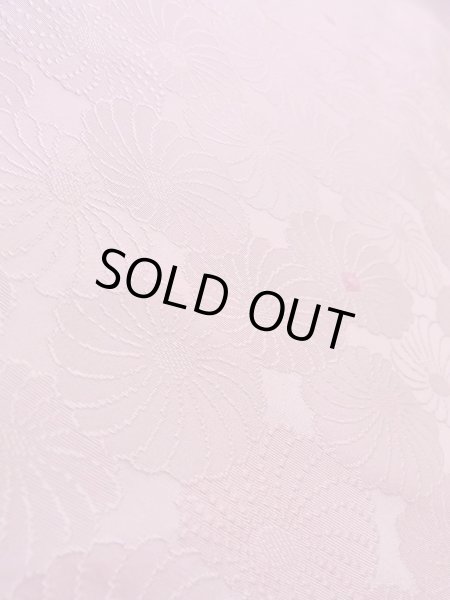 Photo9: O0117S Vintage Japanese kimono Pale Purplish Pink KOMON dyed for women / Silk.    (Grade B) (9)