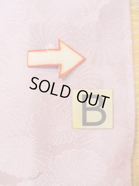 Photo16: O0117S Vintage Japanese kimono Pale Purplish Pink KOMON dyed for women / Silk.    (Grade B) (16)