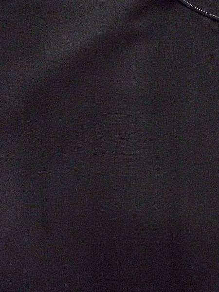 Photo4: O0117W Vintage Japanese kimono   Black MONTSUKI crests for women / Silk.    (Grade B) (4)