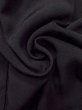 Photo9: Mint O0117X Vintage Japanese kimono   Black MONTSUKI crests for women / Silk.    (Grade A) (9)