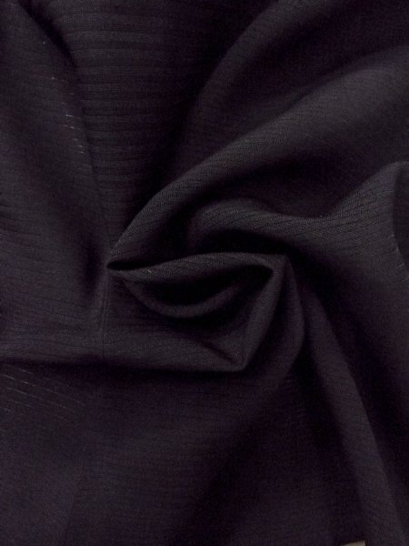 Photo10: Mint O0117Y Vintage Japanese kimono   Black MONTSUKI crests for women / Silk.    (Grade A) (10)