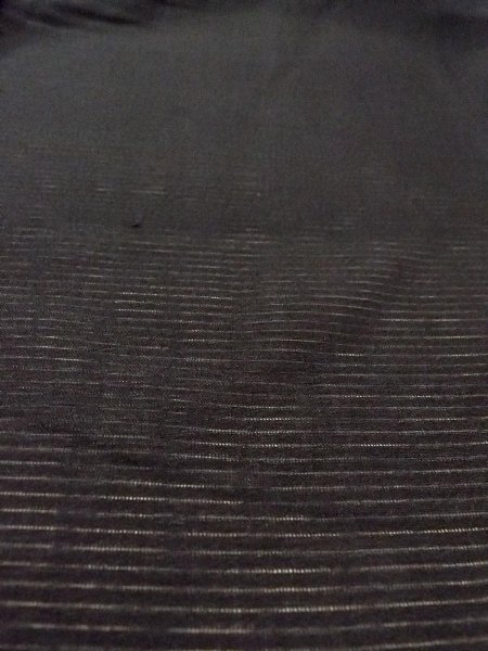 Photo10: O0117Z Vintage Japanese kimono   Black MONTSUKI crests for women / Silk.    (Grade B) (10)
