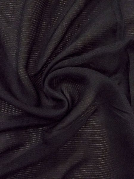 Photo11: O0117Z Vintage Japanese kimono   Black MONTSUKI crests for women / Silk.    (Grade B) (11)