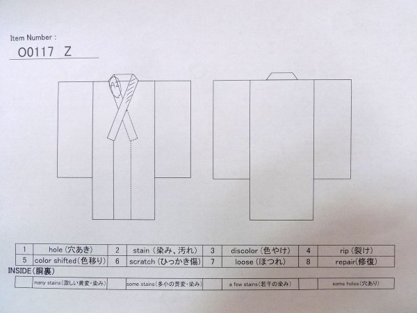 Photo13: O0117Z Vintage Japanese kimono   Black MONTSUKI crests for women / Silk.    (Grade B) (13)