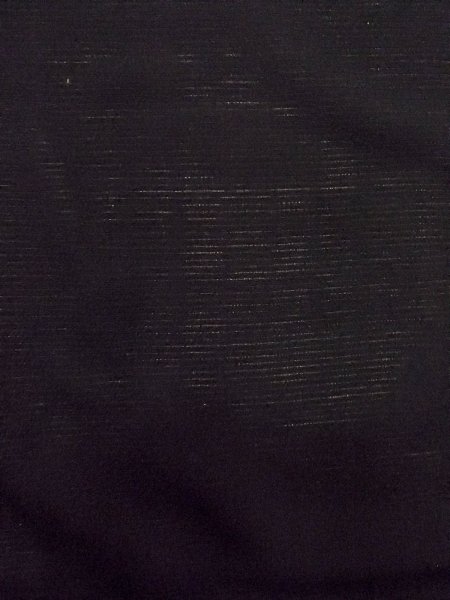 Photo6: O0118A Vintage Japanese kimono   Black MONTSUKI crests for women / Silk.    (Grade B) (6)
