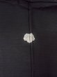 Photo3: O0118B Vintage Japanese kimono   Black MONTSUKI crests for women / Silk.    (Grade B) (3)
