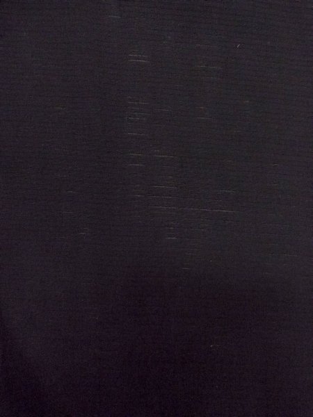 Photo6: O0118C Vintage Japanese kimono   Black MONTSUKI crests for women / Silk.    (Grade B) (6)