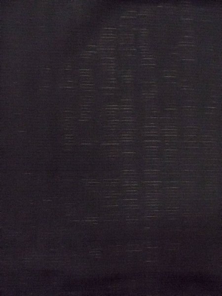 Photo6: O0118D Vintage Japanese kimono   Black MONTSUKI crests for women / Silk.    (Grade B) (6)