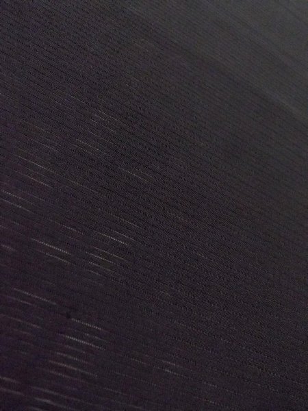 Photo8: O0118D Vintage Japanese kimono   Black MONTSUKI crests for women / Silk.    (Grade B) (8)