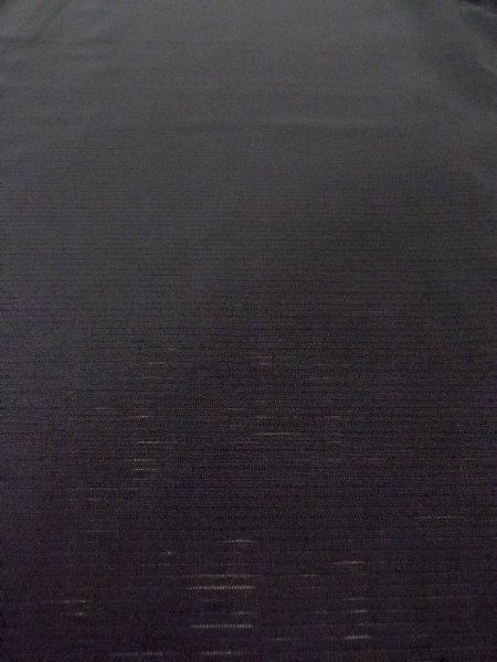 Photo9: O0118D Vintage Japanese kimono   Black MONTSUKI crests for women / Silk.    (Grade B) (9)