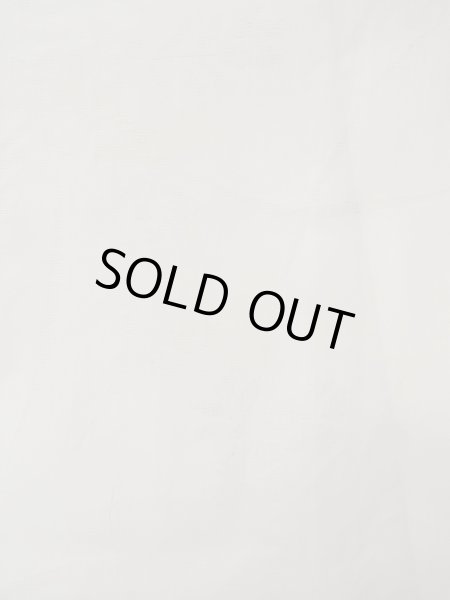 Photo3: O0124G Vintage Japanese kimono   Off White JUBAN undergarment for women / Linen. Leaf Pink pattern  (Grade C) (3)