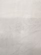 Photo7: O0124G Vintage Japanese kimono   Off White JUBAN undergarment for women / Linen. Leaf Pink pattern  (Grade C) (7)